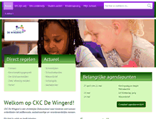 Tablet Screenshot of cbsdewingerd.nl